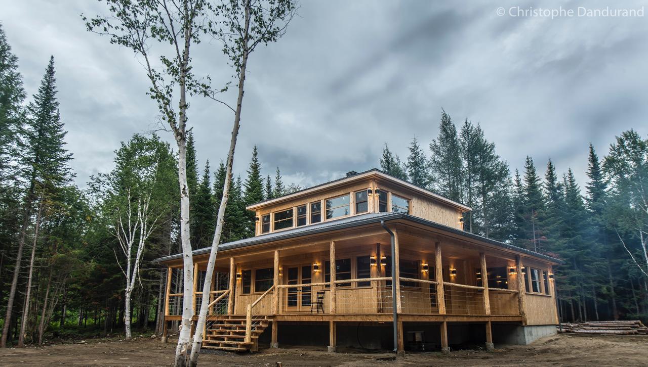 Chalet Tao Par Les Chalets Spa Canada La Malbaie Exterior foto